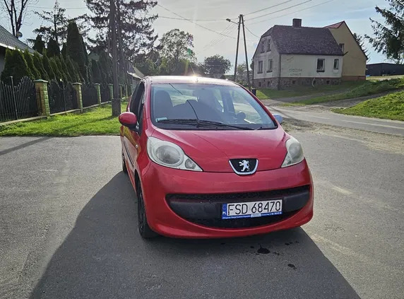 peugeot Peugeot 107 cena 6500 przebieg: 186188, rok produkcji 2006 z Nakło nad Notecią